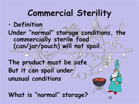 commercially sterile definition.